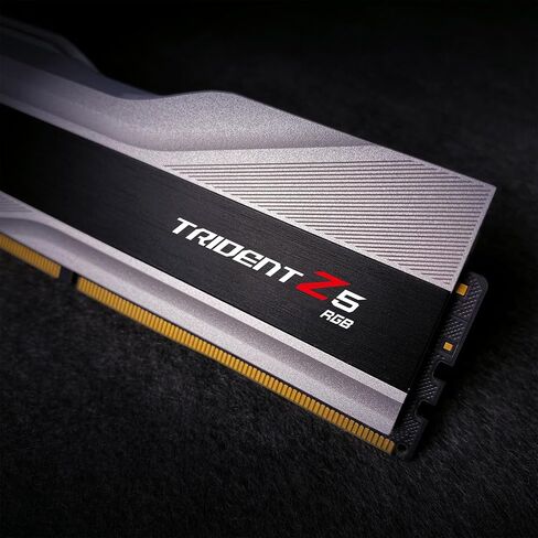 G.SKILL Trident Z5 RGB Series (Intel XMP 3.0) DDR5 RAM 64GB (2x32GB) 6000MT/s CL36-36-36-96 1.35V Desktop Computer Memory UDIMM - Matte White (F5-6000J3636F32GX2-TZ5RW) in Kuwait