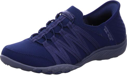 Skechers Women's Breathe Easy - Roll with Me Sneakers | Modern Comfort Casual, Slip-ins, Relaxed Fit, Air-Cooled Memory Foam, Machine Washable, Vegan in Saudi Arabia