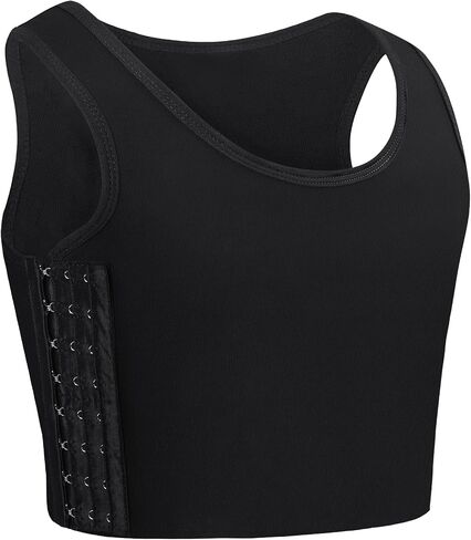 Transgender FTM Chest Binder Adjustable Affordable Breathable and Strong Compression Tank Top Trans Bra Binder in Saudi Arabia