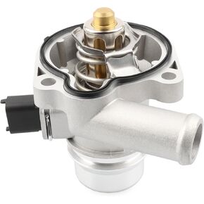 Upgrade Aluminium Thermostat Housing Replace 131-180, 131180, 902-808, 55565336 Compatible with Buick Chevy 1.4 Turbo - 2011-2015 Cruze, 2016 Cruze Limited, 2012-2020 Sonic, 2013-2021 Encore Trax 1.4L