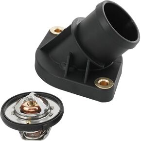902-312 53020887AD Engine Coolant Thermostat Housing Assembly Compatible with Chrysler Aspen 07-09, For Dodge Dakota Durango Nitro Ram 1500 Ram 2500 Dakota For Jeep Commander Grand Cherokee Liberty