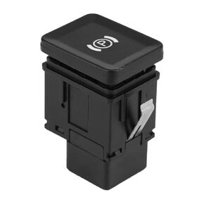 Qiilu Parking Brake Control Switch Parking Brake Handbrake Button Switch On/Off 3C0927225C for Passat R36 2005-2011 B6 3C 2008-2011