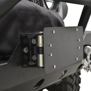 License Plate Mount Bracket for Winch Roller Fairlead