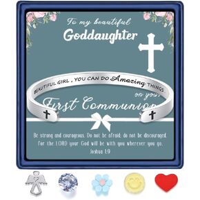 SAM & LORI Personalized Engraved Bracelets for Girls Women, Jewelry Gifts for Daughter Granddaughter Wife Mom Christian Sister Friends Coworkers,Comes in Pretty Gift Box