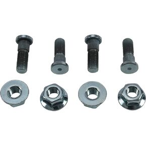 All Balls Racing 85-1027 Wheel Stud and Nut Kit Compatible with/Replacement For Kawasaki KVF 650 Brute Force 4x4 2005-2013, KVF 650 Brute Force 4x4i 2008, KVF 650 Prairie 4x4 2002-2003