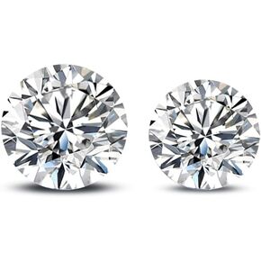 0.5ct Small Size 1-3.5mm White D Color Moissanite Loose Stones Round Brilliant Tiny Moissanite Diamonds Lot VVS Clarity For Ring Bracelet Pendant Jewelry Making
