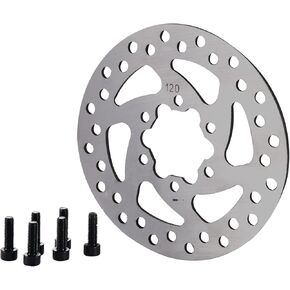 GOOFIT Bicycle motorcycle Disc 120mm Disc Rotor Brake Rotors 6-Bolt mounting For EBikes, Mountain Bike And Sports Bike