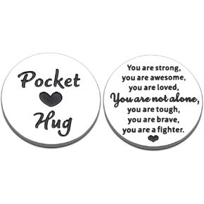 Top Gifts for College Students,College Essentials for Girls,Back to School Gifts,First Day of School Sign for Girl Boy Pocket Hug,College Must Haves,Off to College Gifts,Breast Cancer Gifts for Woman
