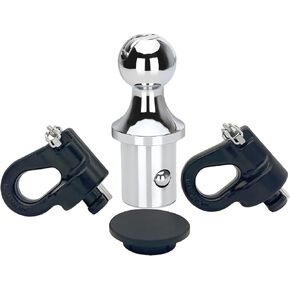 60639 Puck System Gooseneck Hitch Ball Kit Compatible with Ford F250 F350 F450 2013-2024, Compatible with Chevrolet Silverado GMC Sierra Nissan Titan XD 2016-2024 (38000 lbs GTW/ 9500 lbs VTW)
