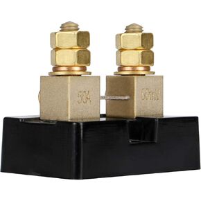 CG 50A 50mV Ampere Electrical Digital DC Current Shunt Resistor for amp Panel Ammeter Current Measurement Tester Gauge…