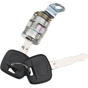 Rear Tailgate Liftgate Door Lock Cylinder with Keys Compatible with 2000-2021 Toyota Tundra 2016-2022 Tacoma Replaces 69055-0C010 69055-0C030