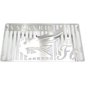 HTTMT MT298-01 Stainless Radiator Grille Guard Cover Protector Compatible with Valkyrie GL1500 chrome