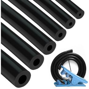 1/8" 5/32" 3/16" 1/4" 5/16" 3/8" Silicone Vacuum Hose Automotive, High Performance Automotive Silicone Vacuum Tubing Hose Kit for Air&Water (1/8"+5/32"+3/16"+1/4"+5/16"+3/8"+Tube Cutter-5Feet)