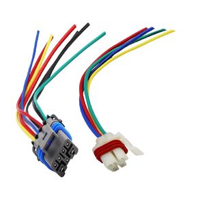 Neutral Safety Switch Pigtails Switch Connectors 7 & 4 Wire 4L60E 4L80E 65E Compatible with GM 1995 to 2004 4-Speed Automatic Transmission Replace 15305920 88862288 15305887 15305887