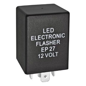 5-Pin EP27 FL27 Electronic LED Flasher Relay for Fixing Hyper Flash Issue in LED Turn Signal Bulbs