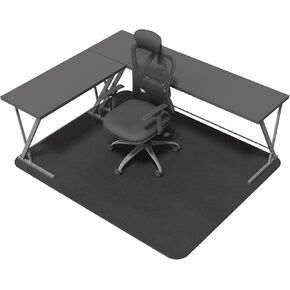 Office Chair Mat for Hard Floors, Slip Resistant Heavy Duty Under Desk Chair Mat for Hardwood Floor -30"x55"