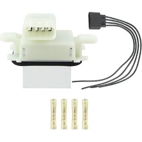 AUTOKAY Blower Motor Control Resistor Regulator with Connector Fits for Ford F-150 2009 2010 2011 2012 2013 2014