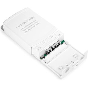 Revotech 3 Port PoE Extender, POE Repeater 100 Meters(328 ft) Extender IEEE802.3af/at Compatible, 1 in 3 Out PoE Adapter Power POE Camera/PoE Device,10/100Mbps RJ45, Plug and Play(POE5005)