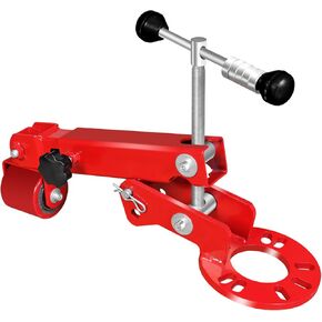 Fender Roller Reforming Extending Tool, Heavy Duty Wheel Arch Roller Flaring Former for Automobile Maintenance, Red