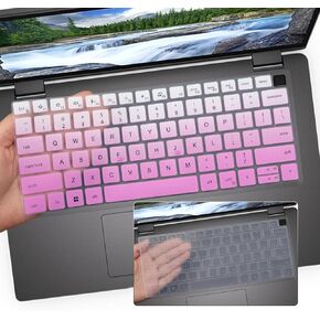 Keyboard Cover for 14 inch Dell Latitude 7410 7420 7430 7440 Notebook, Dell Latitude 5440 5431 5430 5420 3440 14"/Dell Latitude 7520 15.6"/Dell Latitude 9000 9420 9430 9510 9520 Keyboard Skin-Dazzling