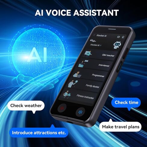 Portable Language Translator Device，Ai Instant Two-Way Online 139 ＆ Offline 17 Foreign Translator Support Voice, Recording, Photo in Kuwait