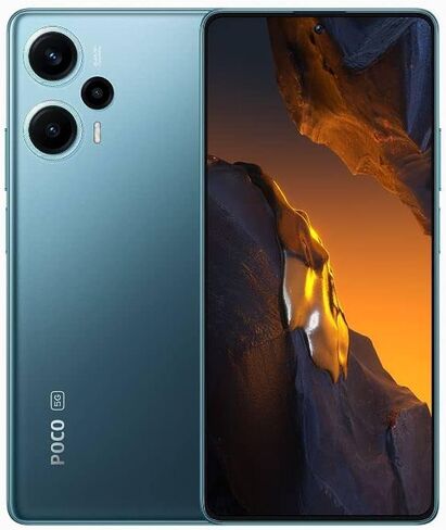 Xiaomi Poco F5 5G + 4G LTE 256GB + 12GB الإصدار العالمي غير مقفل 6.67 بوصة 120 هرتز 64 ميجابكسل كاميرا ثلاثية (Tmobile Mint Tello Metro USA Market) + (مع حزمة شاحن السيارة السريعة 51 وات) (أزرق عالمي) in Kuwait