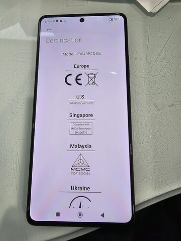 Xiaomi Poco F5 5G + 4G LTE 256GB + 12GB الإصدار العالمي غير مقفل 6.67 بوصة 120 هرتز 64 ميجابكسل كاميرا ثلاثية (Tmobile Mint Tello Metro USA Market) + (مع حزمة شاحن السيارة السريعة 51 وات) (أزرق عالمي) in Kuwait
