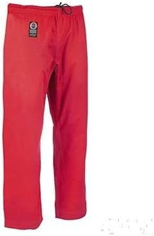 بنطال Pro Force Gladiator 8oz القتالي للكاراتيه - أحمر - مقاس 6 in Kuwait