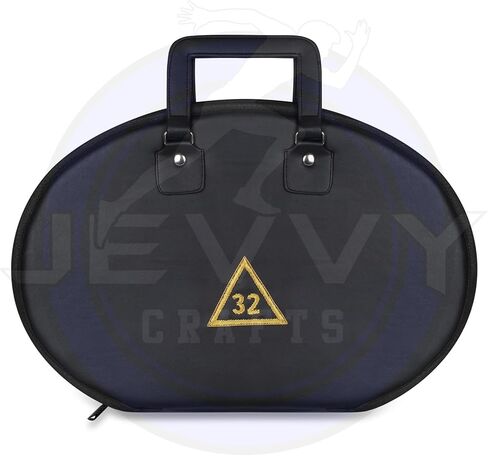 فستان كامل من Masonic Regalia 32 درجة من الطقوس الاسكتلندية وياقة على شكل سلسلة + جوهرة + حافظة مجانية على درجة 32 مطرزة يدويًا مع قفازات قطنية مجانية in Kuwait