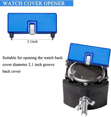 13pcs Watch Back Remover Tool Professional Watch Battery Replacement Tool Kit, Suitable for Watch Back Removal with Watch Back Remover Tools Including Watch Opener in Kuwait