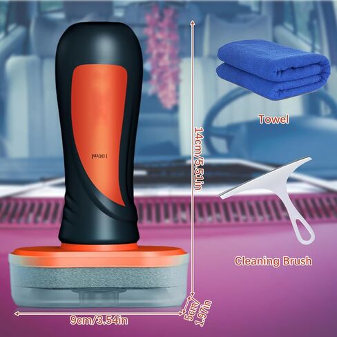 Louisx Glass Cleaning Board, Glass Coating for Windshield, Windshield Hydrophobic, Coating for Windshield, Glass Coating, Improves Clarity and Visibility in Kuwait