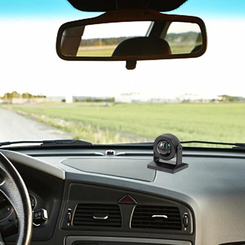 BESPORTBLE Car Compass Ball Shaped Compass Dashboard Vehicle Compass Supply Automotive Car Compass in Saudi Arabia