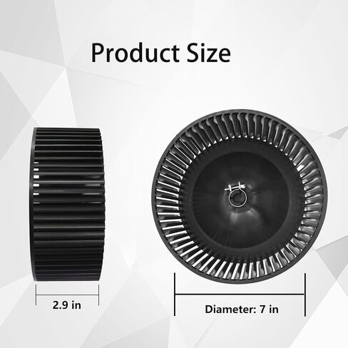 1472-1091 14721091 عجلة منفاخ، مكيف هواء RV عجلة منفاخ خارجية متوافقة مع موديلات Coleman Mach 8332/8433/8632/6701/6702/6703/67216722 و6723. in Kuwait