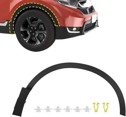 74115-TLA-A02 Fender Flare Trim Compatible with Honda CR-V 2017-2022 Replaces 74115 TLA A02 74115TLAA02 HO1291108 Front Right Passenger Side in Saudi Arabia