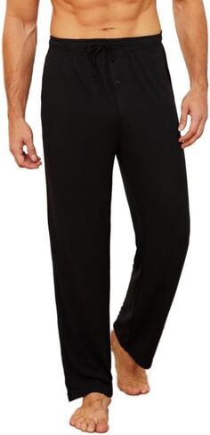 U2SKIIN Mens Ultra Soft Pajama Pants, Stretch Sleep Pant with Pockets Lightweight & Cozy Lounge Pj Bottoms for Men in Kuwait