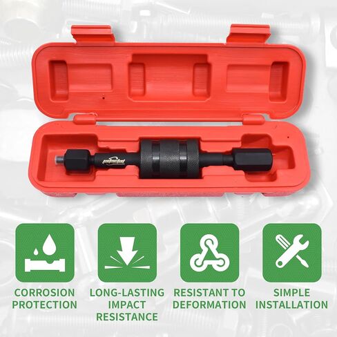Diesel Injector Puller Tool with Slide Hammer Compatible for M8/M12/M14 Thread Adapter in Saudi Arabia