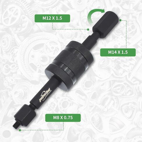 Diesel Injector Puller Tool with Slide Hammer Compatible for M8/M12/M14 Thread Adapter in Saudi Arabia