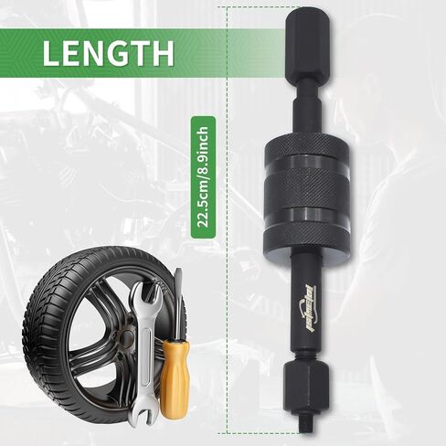 Diesel Injector Puller Tool with Slide Hammer Compatible for M8/M12/M14 Thread Adapter in Saudi Arabia