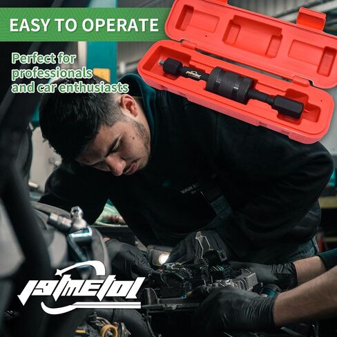 Diesel Injector Puller Tool with Slide Hammer Compatible for M8/M12/M14 Thread Adapter in Saudi Arabia
