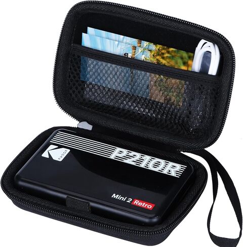 Hard Case Compatible with KODAK Mini 2 Retro P210R / Mini Shot 2 Retro C210R Instant Digital Camera Photo Printer, Black Case in Saudi Arabia