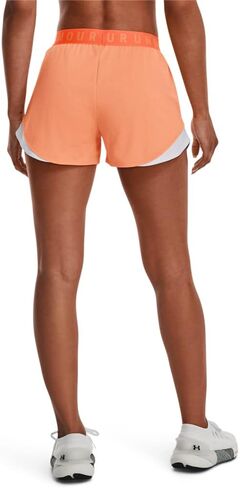 Under Armour Women's Standard Play Up Shorts 3.0-Twist, (414) Static Blue/White/White, Small… in Kuwait