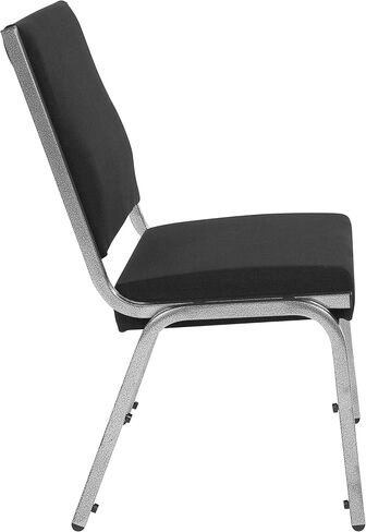 Flash Furniture HERCULES Series 1000 lb. كرسي استقبال طبي لعلاج السمنة من الفينيل الأسود المضاد للميكروبات in Saudi Arabia