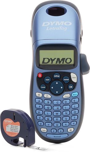 DYMO LetraTag LT-100H Handheld Label Maker, Blue in Saudi Arabia