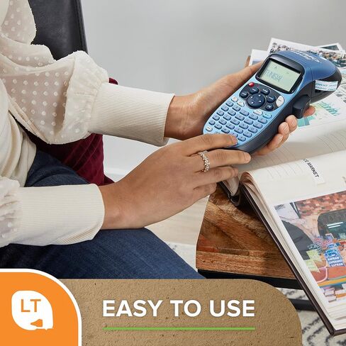 DYMO LetraTag LT-100H Handheld Label Maker, Blue in Saudi Arabia
