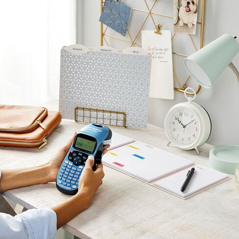 DYMO LetraTag LT-100H Handheld Label Maker, Blue in Saudi Arabia