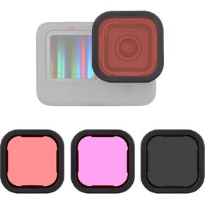 SOONSUN 4-Pack Lens Filter CPL ND8 ND16 ND32 Filter for GoPro Hero 12 11 10 9 Black, Neutral Density and Circular Polarizing Lens Filter Kit Lens Protector for GoPro Hero 9 10 11 12 Black Camera