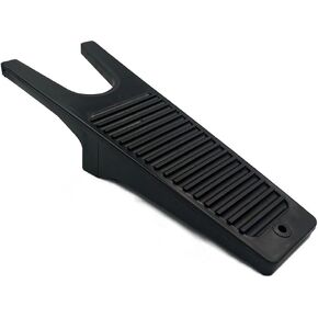 Extra Grip Boot Jack - Heavy Duty Boot Puller and Boot Remover for Cowboy Boots - Boot Scraper & Cowboy Boot Puller for Work Boots & Outdoor Muck Shoes, Black