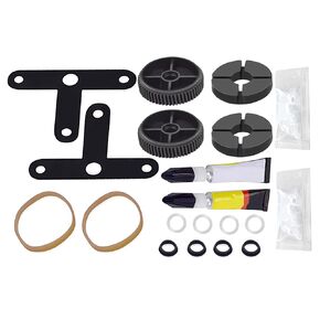 51072-54 Headlight Motor Repair Kits Fits for 00-04 Chevrolet Corvette 93-02 Pontiac Firebird 91-96 Saturn SC and SL 92-94 Sunbird Pontiac(Left Right Driver Passenger Side)