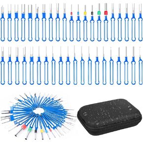 Terminal Removal Tool Kit 172 Pcs Depinning Tool Electrical Connector Pin Removal Tool Kit Pin Extractor Tool Set Wire Terminal Release Tool for Automotive Car Household Devices