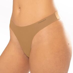 Seamless Thong Underwear - Womens Thong with Innovative KORE Fabric, Breathable Womens Underwear Thong